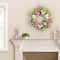 26" Artificial Hydrangea & Dogwood Floral Spring Wreath